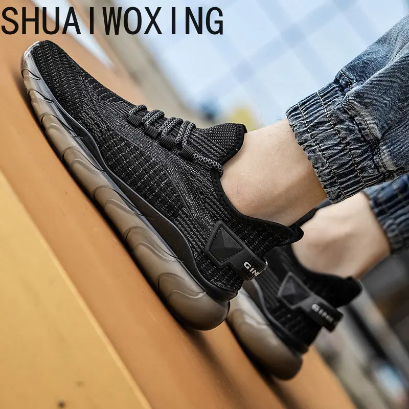 

Putian coconut shoes men's shoes 350 autumn 2022 new casual sports trend shoes summer breathable flying woven mesh shoes