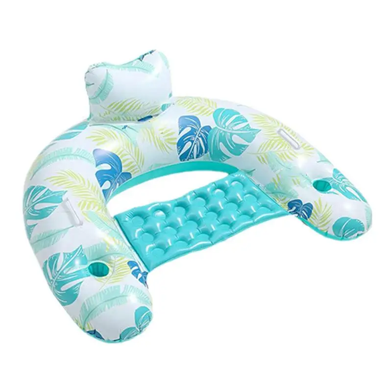 

Adults Inflatable Swimming Chair Summer Beach Party Floats Lounge Chair Pool Toys Swimming Mattress Float Seat Accessories