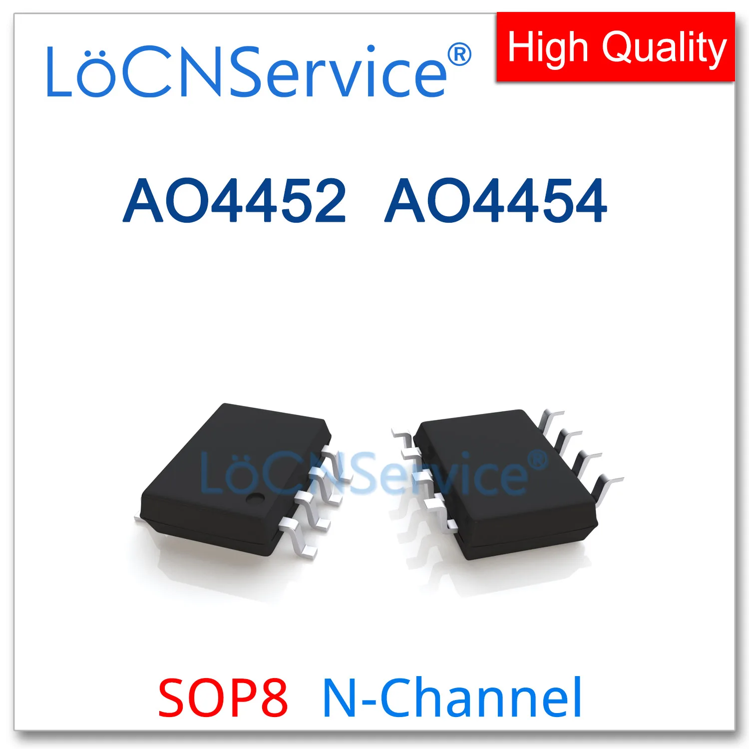

LoCNService 50PCS 500PCS SOP8 AO4452 AO4454 N-Channel Mosfets High quality 4452 4454