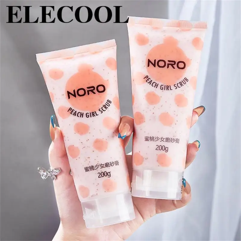 

Peeling Dead Skin Mild Remove Dryness Deep Cleansing Hydrating Long Retention Time Body Care Noro Peach Body Scrub