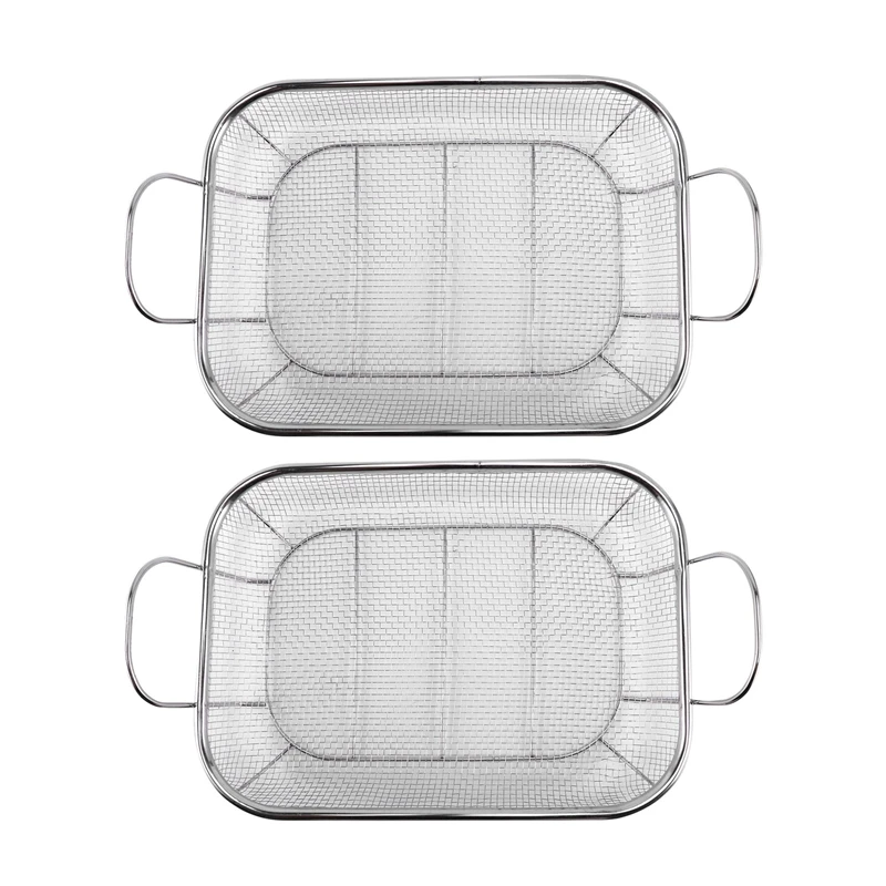 

2 шт., корзина для барбекю, из нержавеющей стали