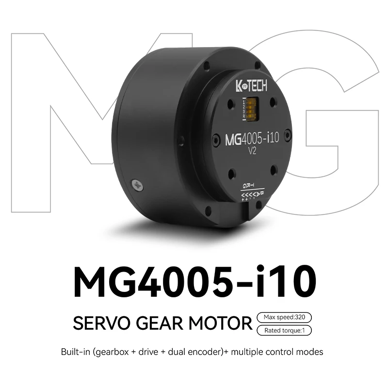 

Бесщеточный микро планетарный редуктор MG4005-i10v2(RMD-X4)