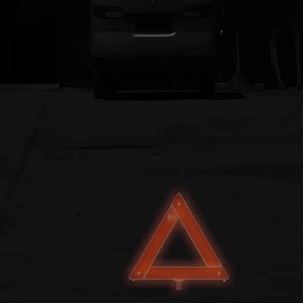 

Автомобильный треугольный красный светоотражающий Предупреждающий Сигнал аварийной аварийности автомобильный штатив складной стоп-сигнал отражатель светоотражатель