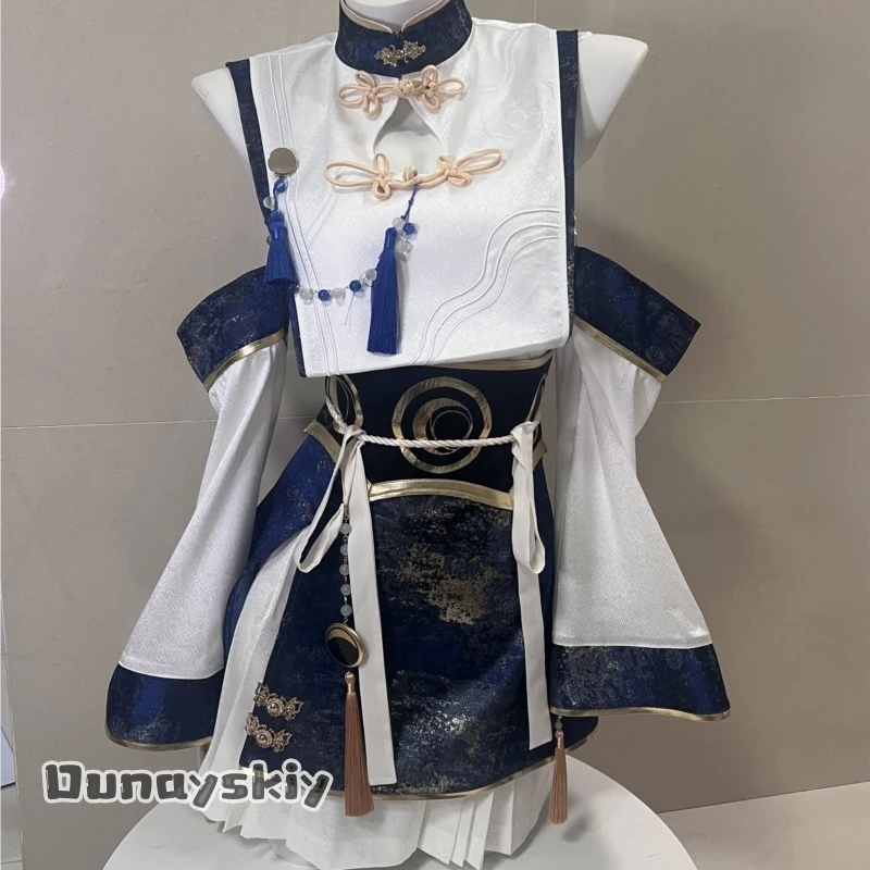 Фото ‌ Awuthering Waves Iuno Daoxiangcun Collaboration Косплей Костюм {Dunayskiy}Аниме Боди Стиль игры Adul Униформа Хэллоуин №2