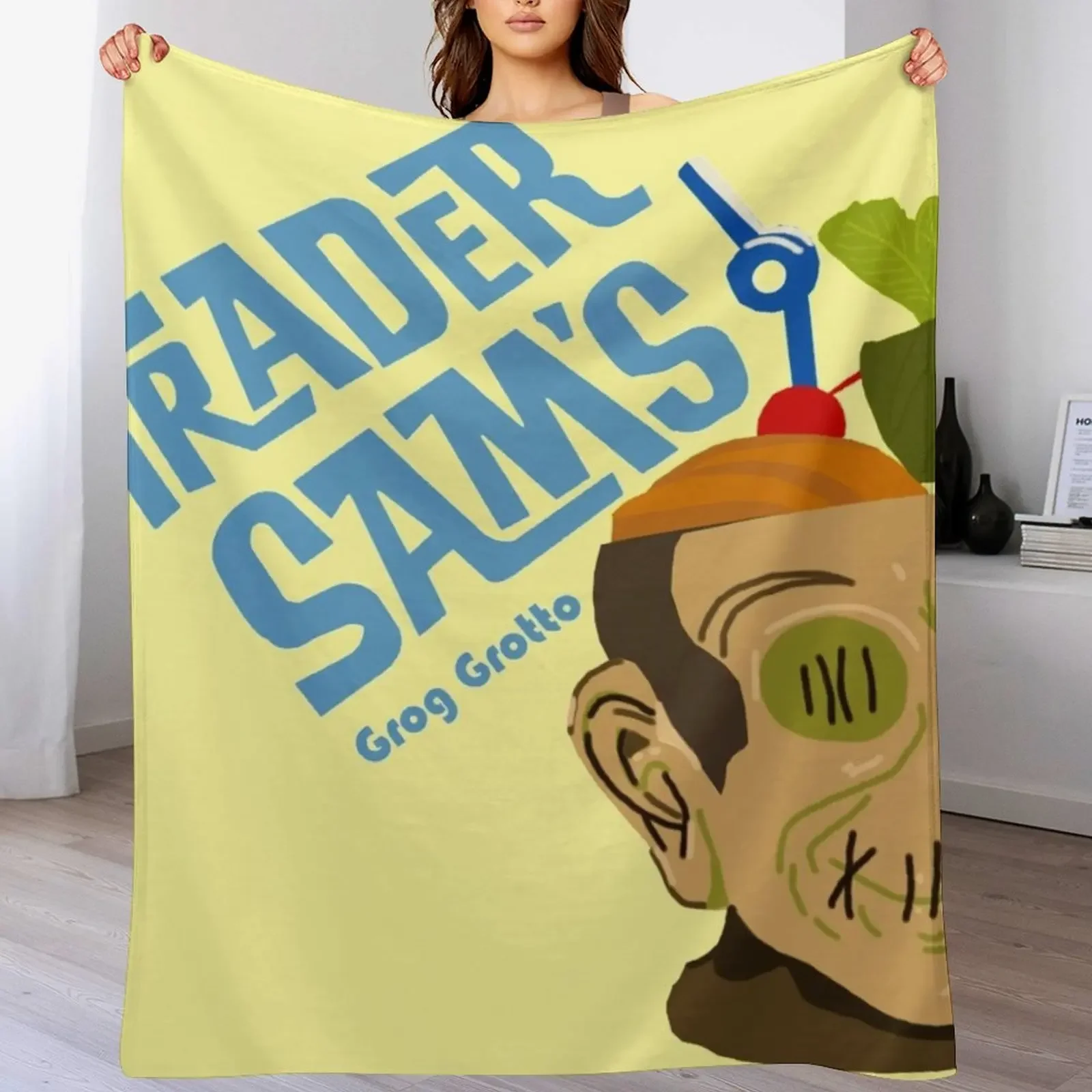 Одеяло Trader Sam's Tiki Grog Grotto зимние постельные одеяла и пледы термобелье для