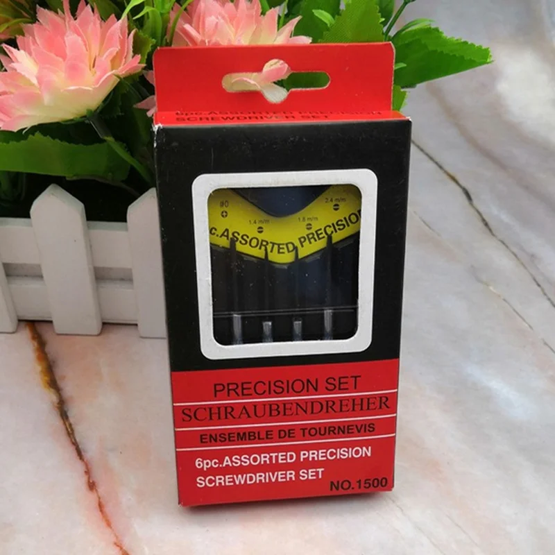 Набор многофункциональных отверток с насадками Phillips для часов и очков набор из 6