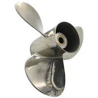 boat propeller 9 25x9 for mercury 9 9hp 15hp 3 blades stainless steel prop ss 14 tooth rh oem no 48 897750a11 9 25x9