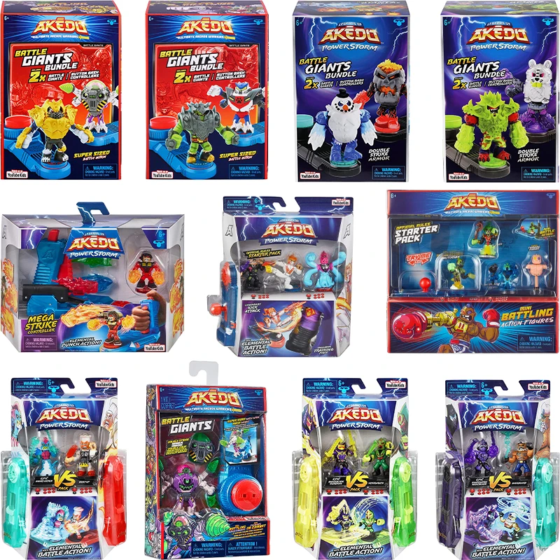 Миниатюрные экшн-фигурки «Легенды Akedo Powerstorm»