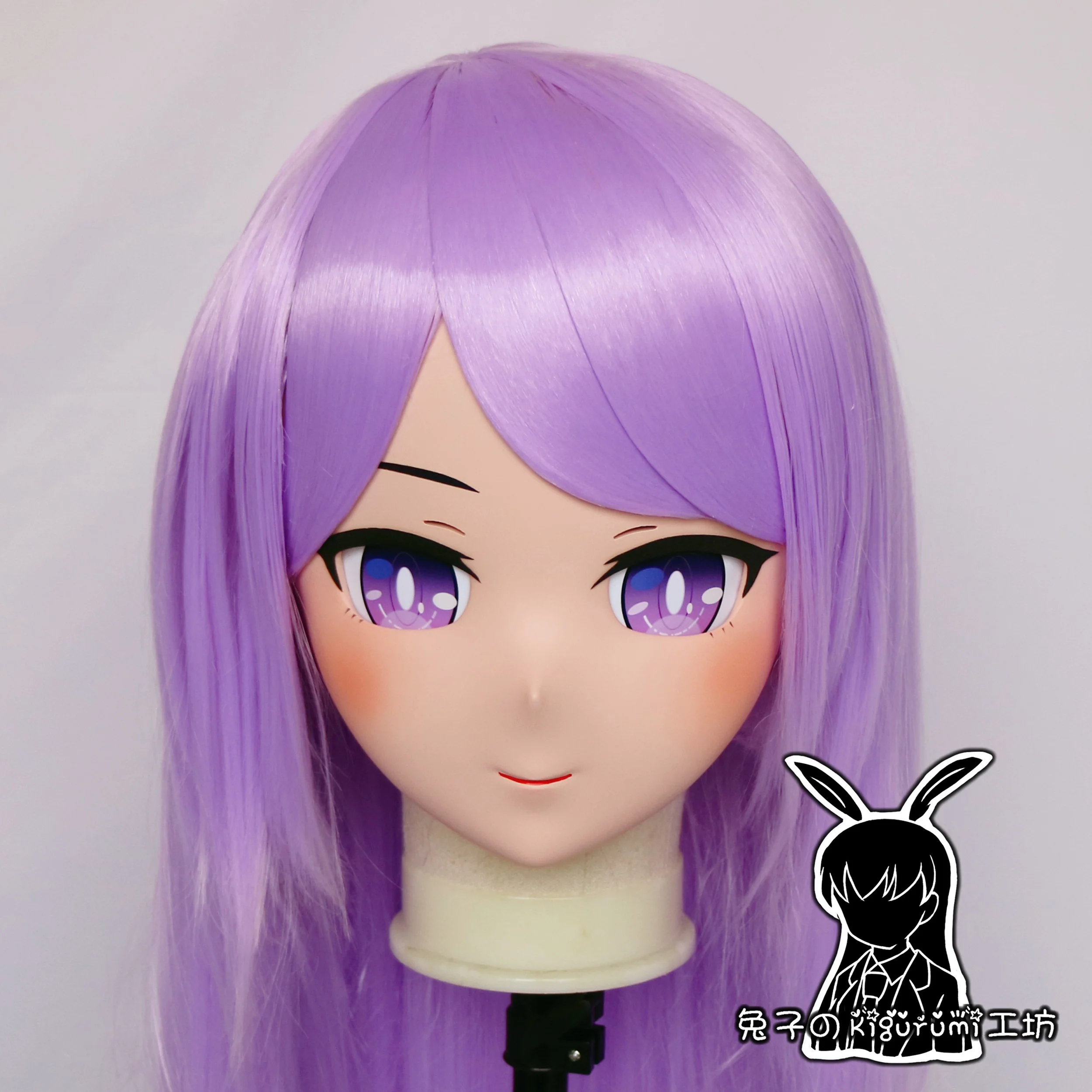 

(KMY087)Customize Character Female/Girl Resin Kig Full/Half Head With Lock Anime Cosplay Japanese Animego Kigurumi Mask