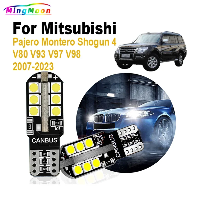 2 шт. светодиодные лампы T10 для Mitsubishi Pajero Montero Shogun 4 V80 V93 V97 V98 2007- 2020 2021 2022 2023