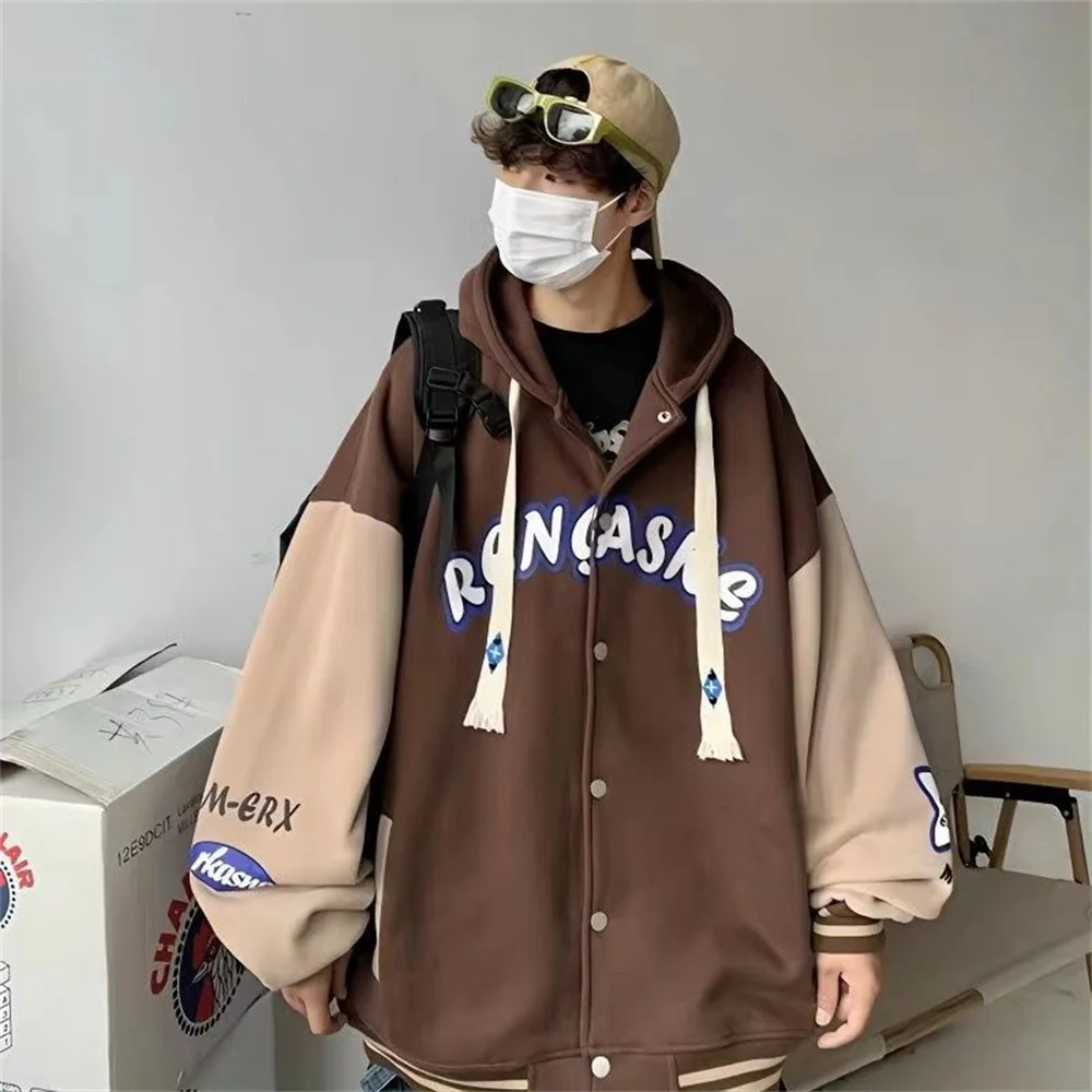 

Модная Толстовка в стиле ретро для мужчин на весну и осень