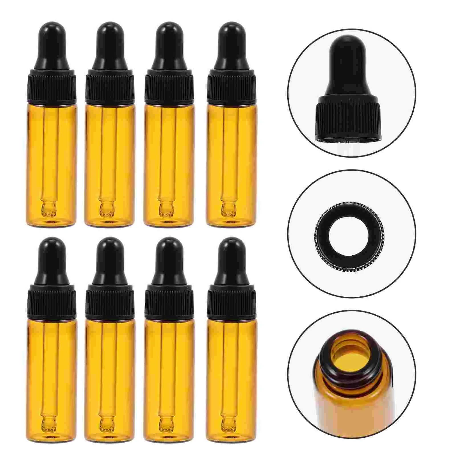 

Small Dropper Bottle Essential Oil 5ML Bottles Container Perfume Sample