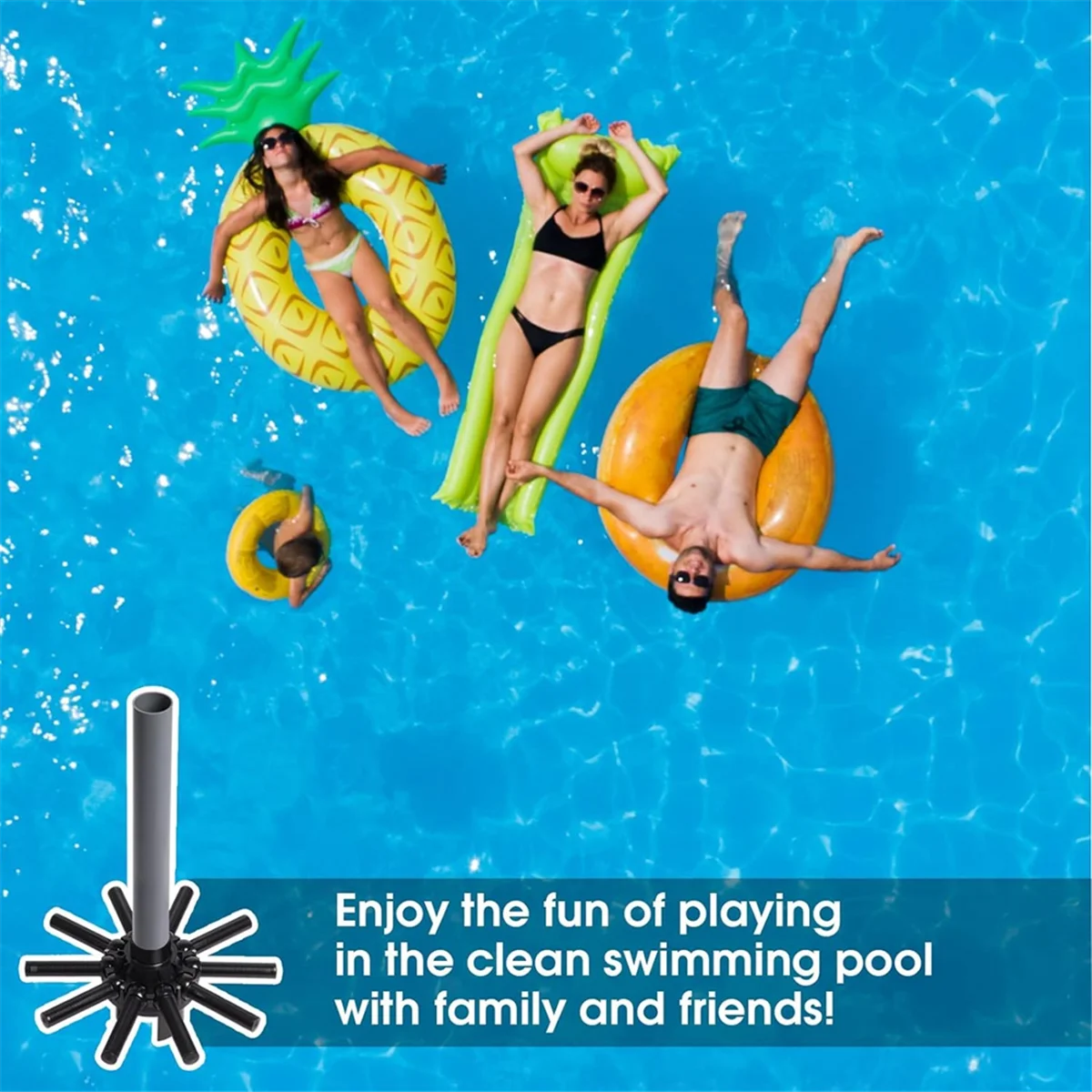 Детали фильтра для бассейна SX180DA боковая сборка с центральной трубой песчаного