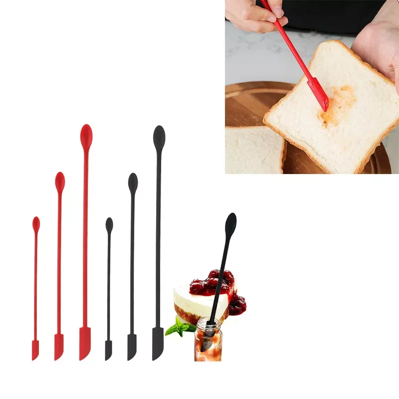 

Tools Flexible Silicone Scraper Reusable Beauty Kitchen Safe Spatula Makeup Brushes Face Mask- Brush Beauty Tools