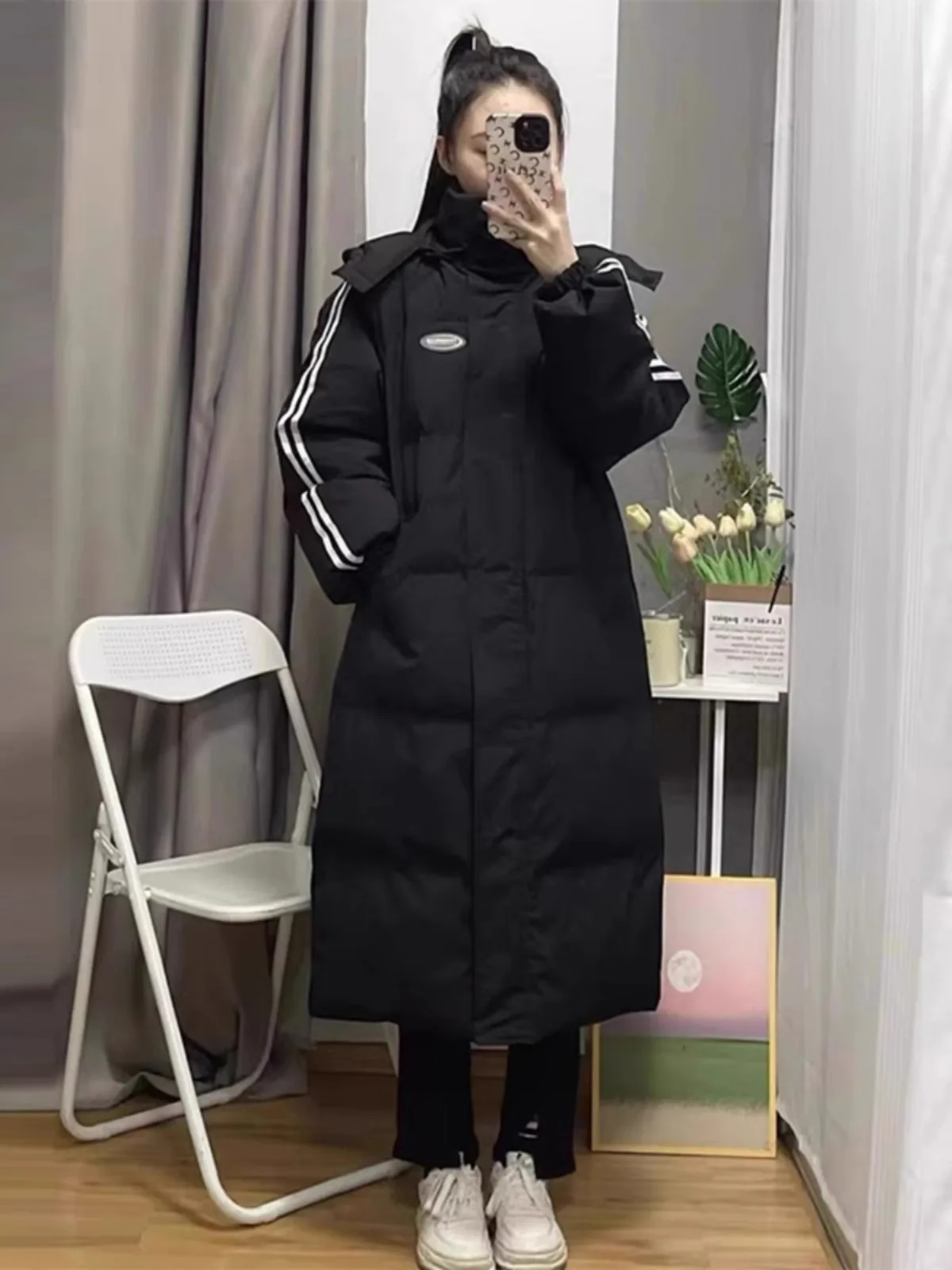 Новинка 2024 пуховик одежда с хлопковой подкладкой женское пуховое пальто зимнее