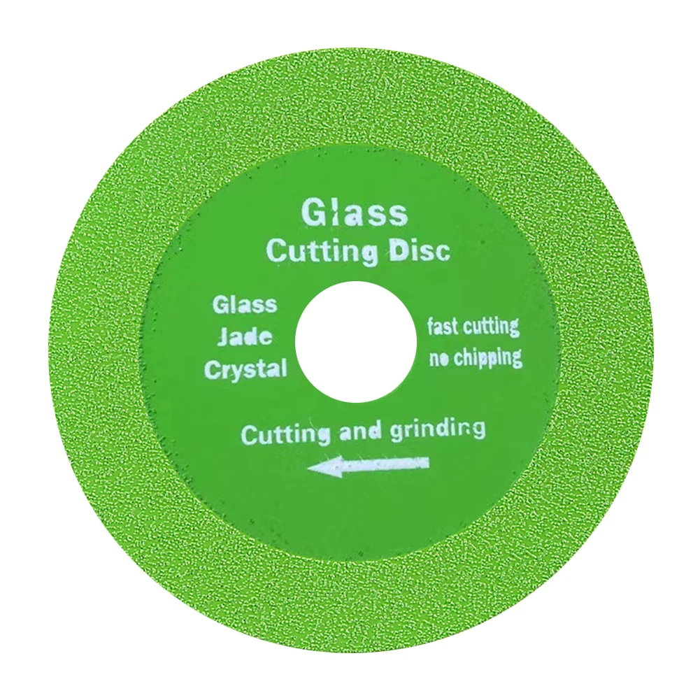 

Glass Cutting Disc Ceramic Crystal diamond jade wine bottle polishing 100mm ultra-thin saw blade cutting disk without chipping