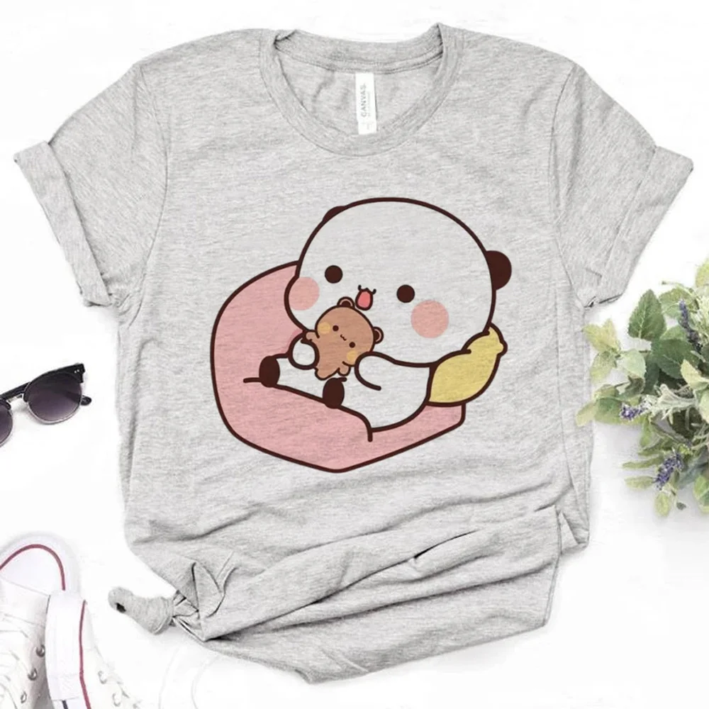 

Bubu dudu футболка женский аниме дизайнерский Топ Женская забавная аниме одежда