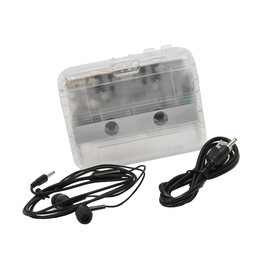 

Wireless Cassette Player MP3 Converter Input Device Output Equipment 60HZ FM Music Receivers USB Battery Operated Tape Players