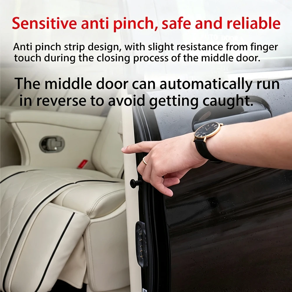 Фото Highcity для Hyundai Solati H350 2014-2025: Комплект для ретрофита электрических сдвижных дверей (левая/правая) с беспроблемной установкой. №4