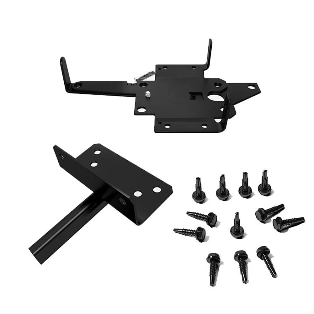 

PVC Garden Fence Door Hinge Self-Locking Heavy-Duty Latches Automatic Fence Hinge Furniture Accessories Household Decoration