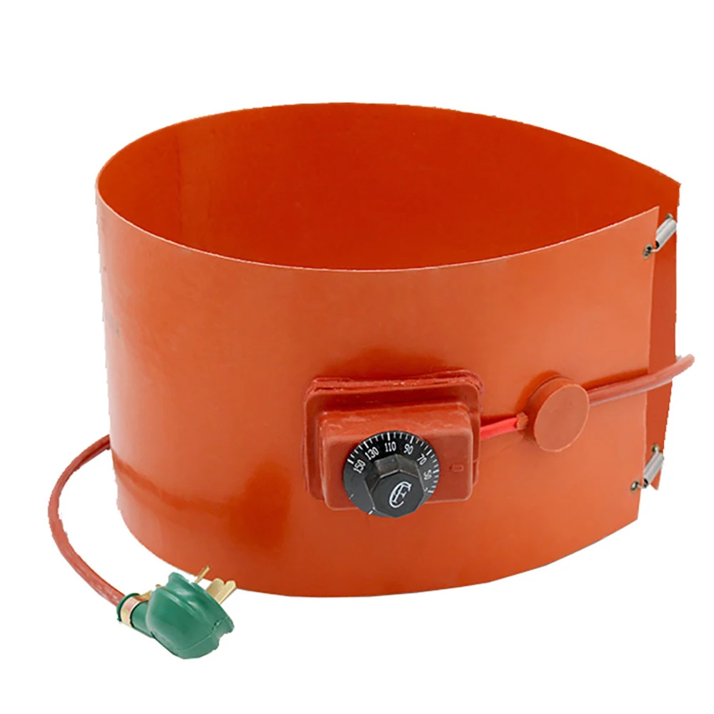 

DIY Customizable 200L Oil Drum Silicone Heating Belt Silicone Rubber Heater 1740x250mm 2000W