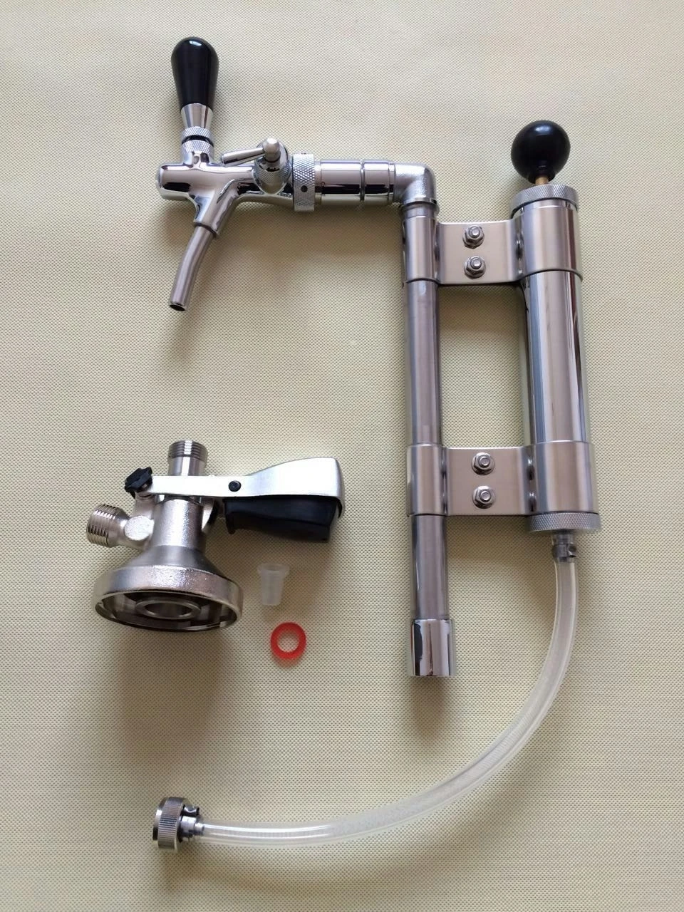 Набор насосов для бочонка пива муфта кран с компенсатором разъем G 5/8 дюйма