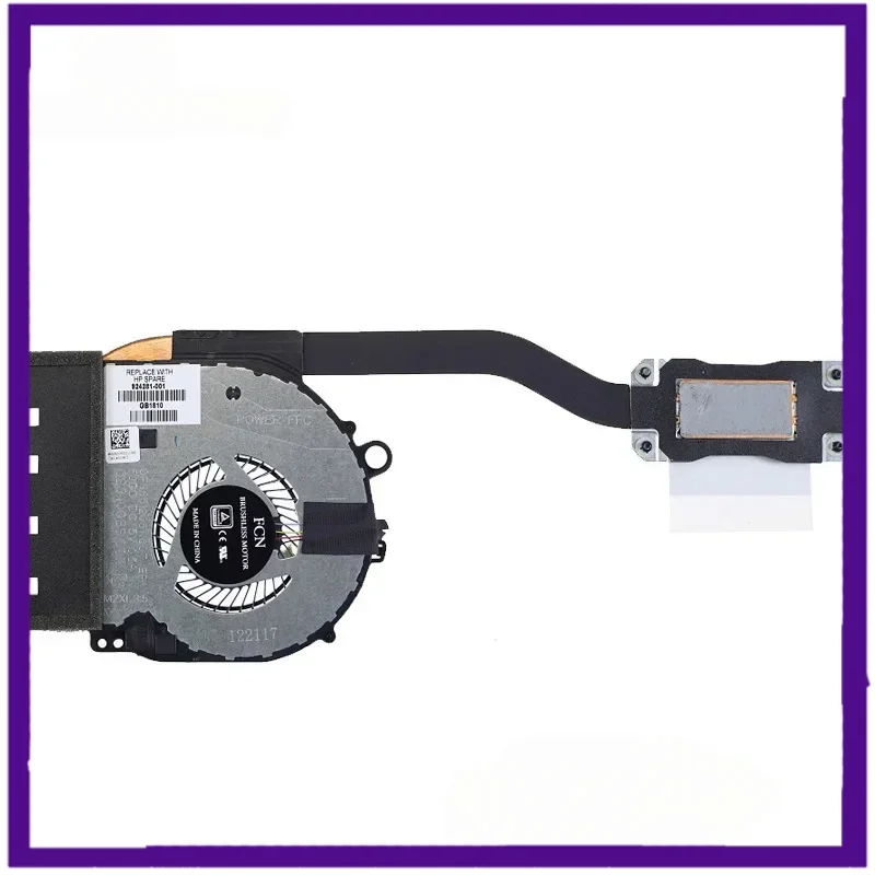 Новый вентилятор радиатора процессора ноутбука для HP Pavilion x360 X360 14-ba 14m-ba 14m-ba011dx 924281
