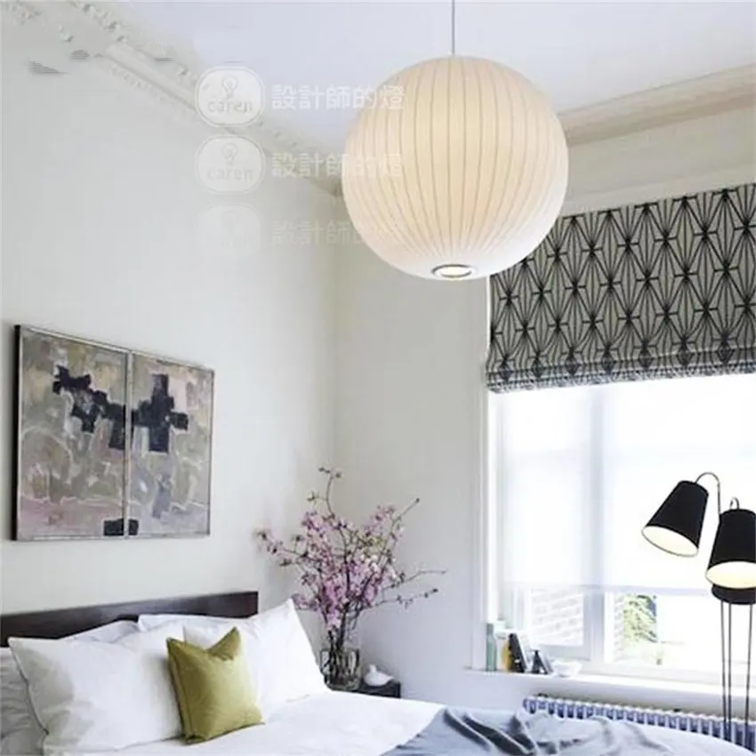 

Custom lamps modern art Japanese round ball lantern pendant lights living room restaurant lamp restaurant kitchen hanging lights