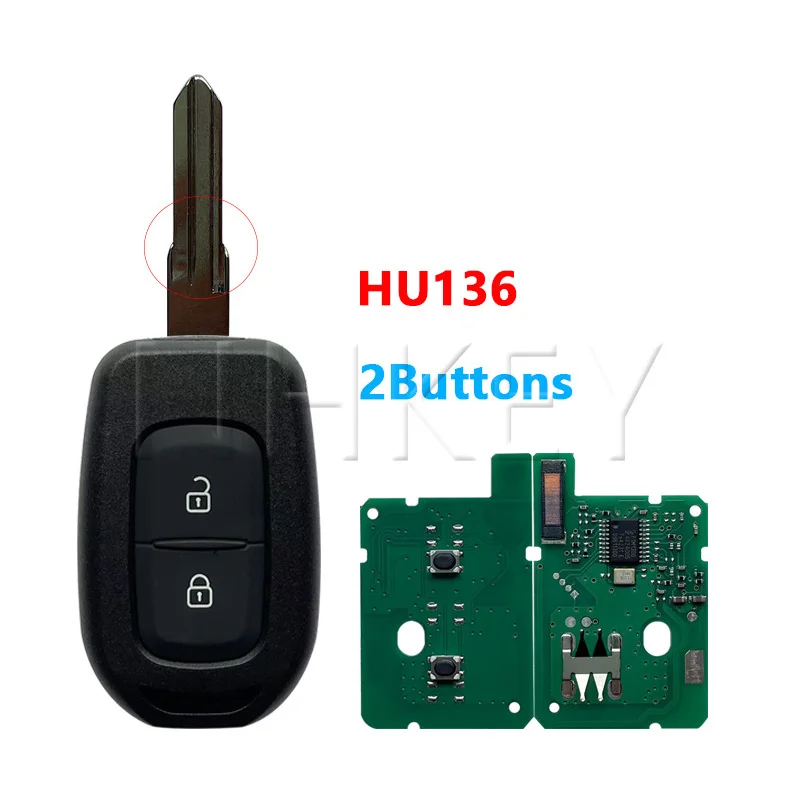 NHKEY дистанционный ключ от автомобиля 433 МГц 4A PCF7961M для Renault Sandero Dacia Logan Lodgy Dokker Duster Trafic Clio4 Master3 VAUXHALL VIVARO