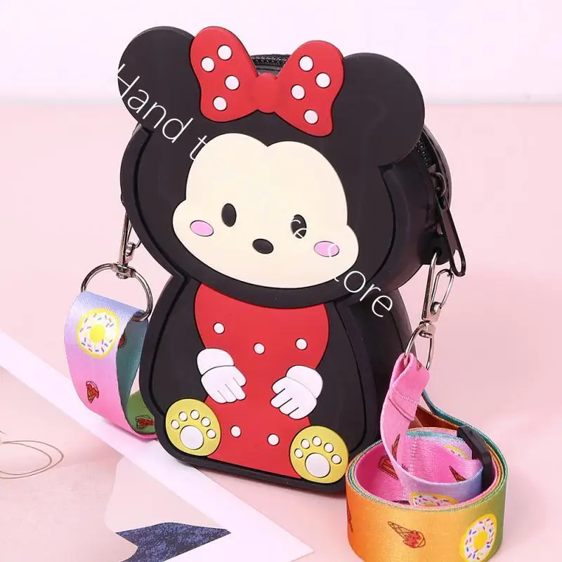 

Disney Figet Toys Kawaii Mickey New Pop Squishy Messenger Bag Stress Reliever Sensory Toy Special Needs Adhd Autism Kids Gift