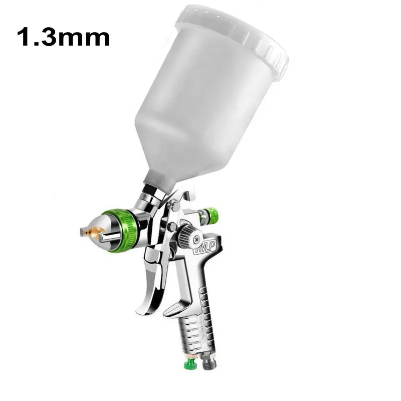 

HVLP Spray Gun 600 ml Plastic Ø1.3mm/1.4 mm 150-220 l / min 3-4 bar 827 spray gun paint