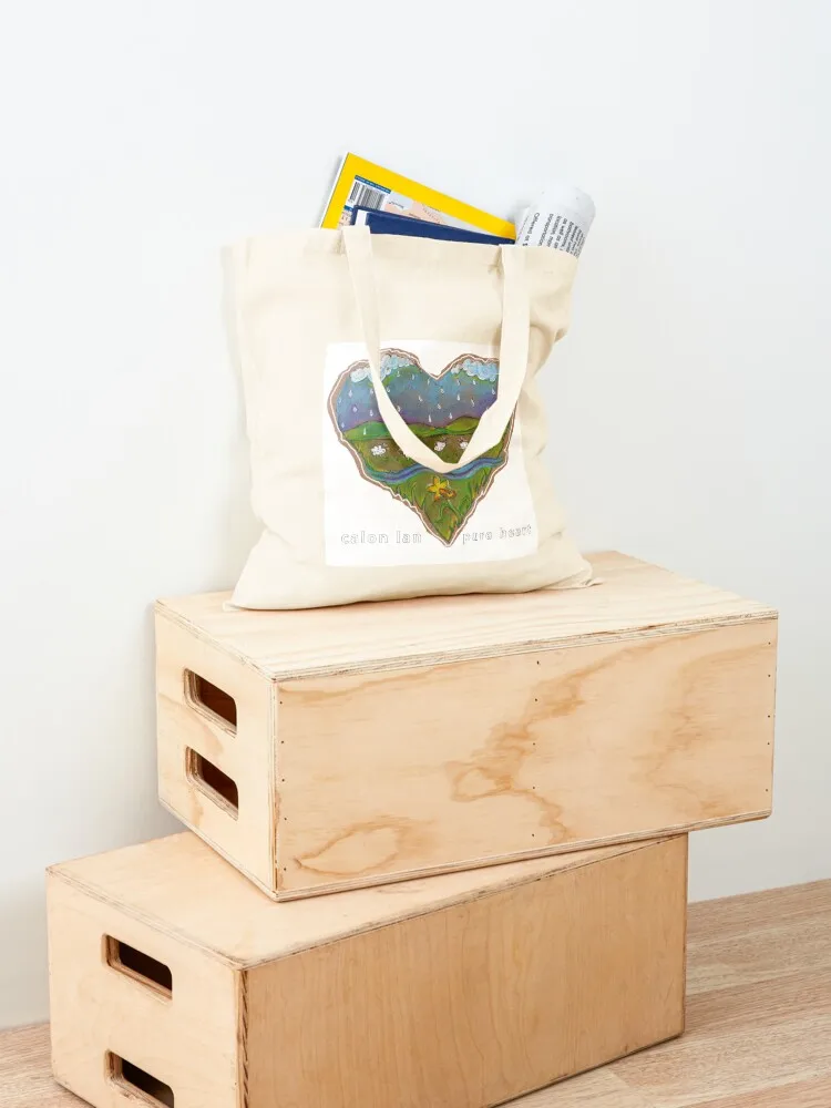 Calon Lan - pure heart - cymraeg welsh Tshirt Tote Bag shopping bag logo tote bag university Lady shopper bags for women (art.: 3920d9eb08343) - 3920d9eb08343