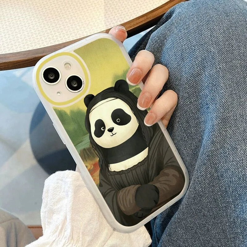 Cute Smirk boy phone case for iphone 14 13 7 8 plus XR XS MAX iphone 11 Pro Max case Transparent soft clear for iphone 12 cover