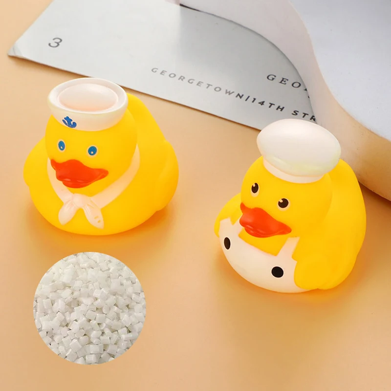 Желтая игрушка из ПВХ утка игрушки для дошкольного использования Детская