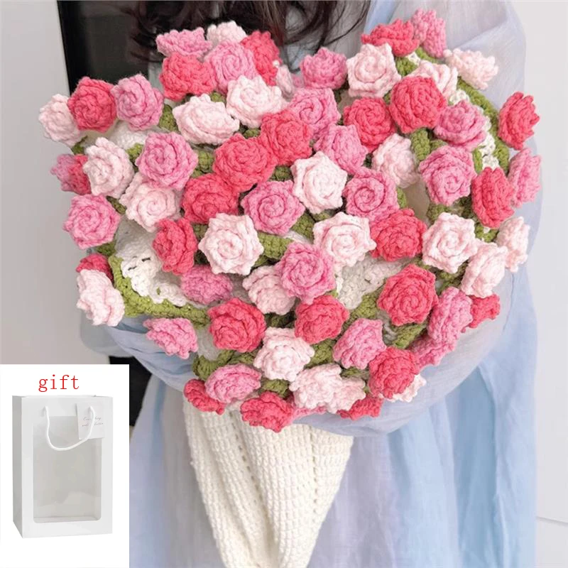 

Розовое вязаное одеяло