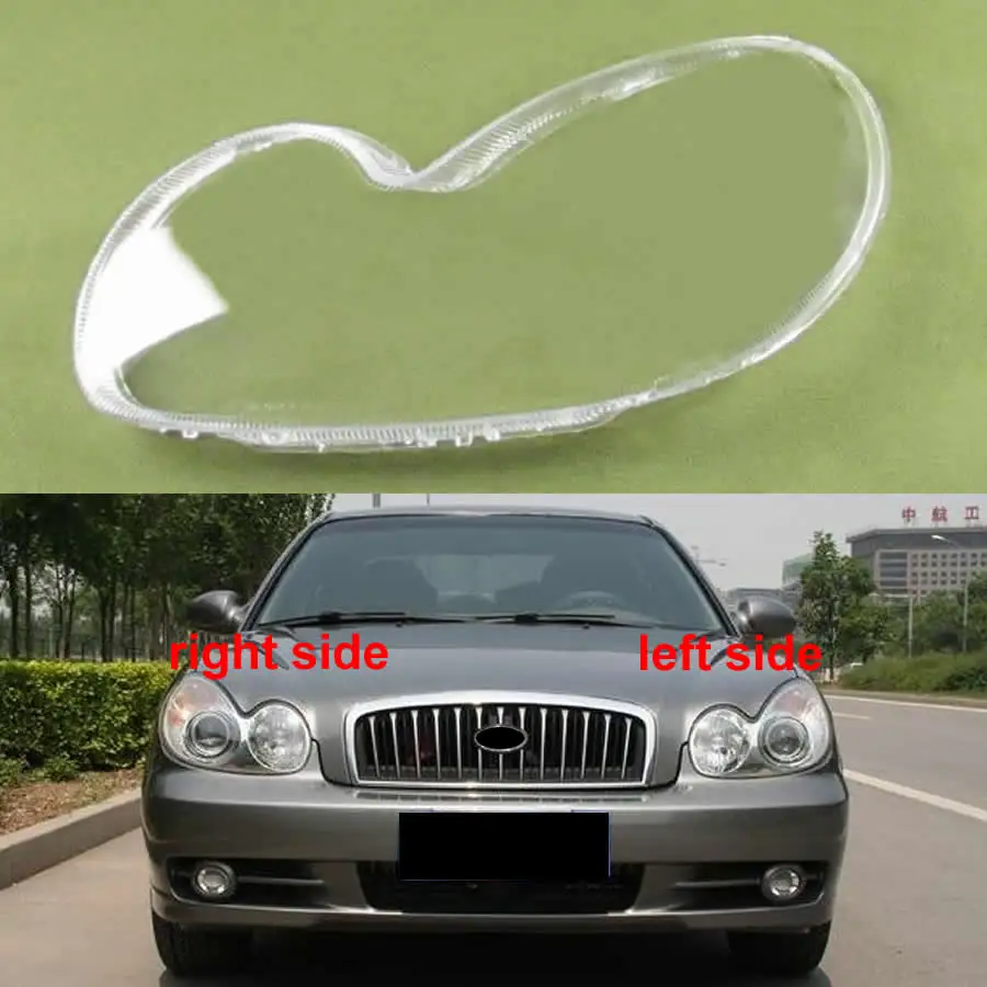 

For Hyundai Sonata 2003 2004 2005 2006 2007 Transparent Headlight Cover Lampshade Shell Headlamp Housing Durable Lens Plexiglass