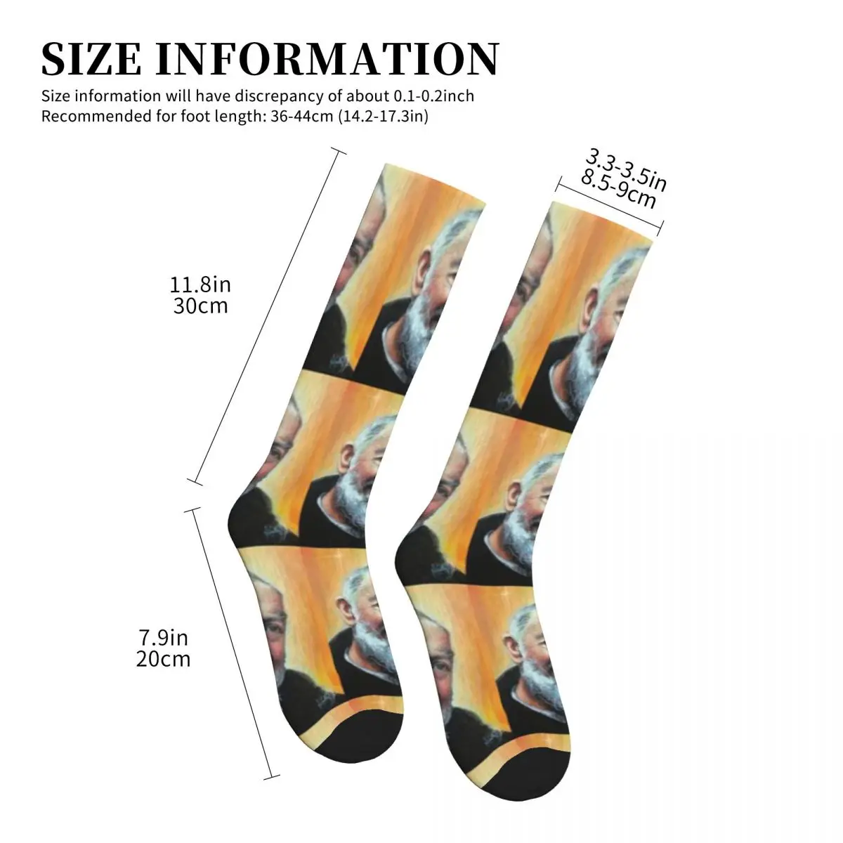 Спортивные Компрессионные носки Saint Pio Of Pietrelcina An