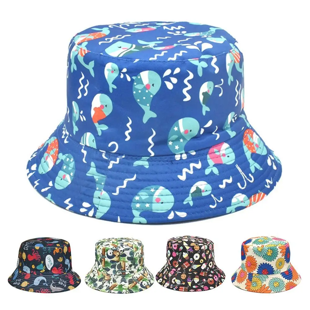 

Fashion Outdoor Animal Print Women& Men Bob Hip Hop Caps Panama Beach Sun Hats Fishing Cap Summer Bucket Hat
