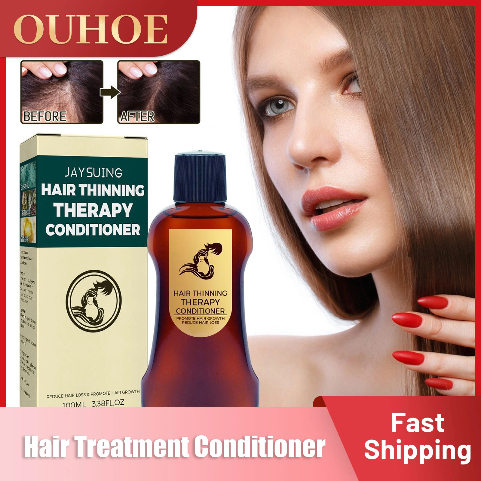 

Deep Nourishing Conditioner Anti Hair Loss Treatment Keratin Repair Dry Damaged Promote Hair Growth Smoothing Straightening Care