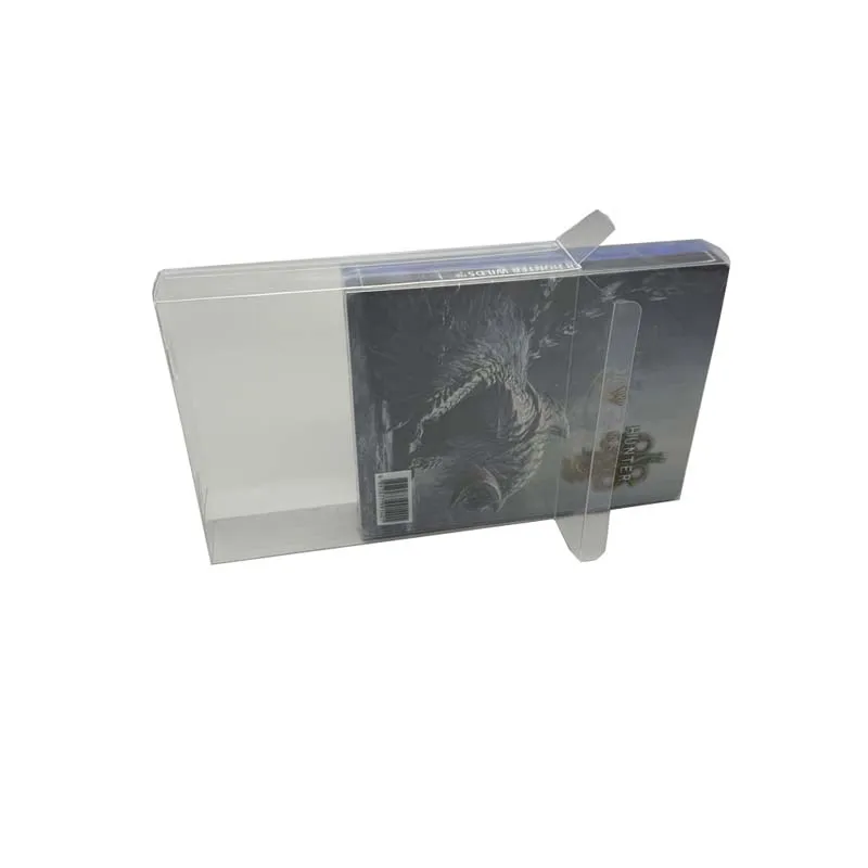Фото Прозрачный защитный чехол из ПЭТ для PS5 для Monster Hunter Wilds Steelbook Edition Collection №1