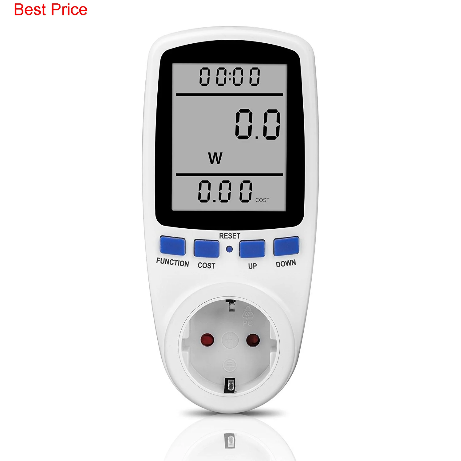 

20 шт./лот измеритель мощности переменного тока, ваттметр, розетка, измерительная розетка, счетная розетка, монитор мощности Us/uk/eu/au/fr