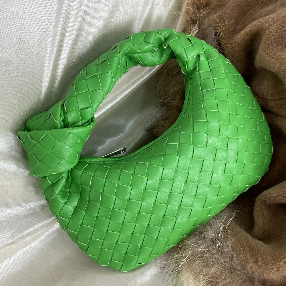 Дизайнерская тканая Женская Сумка Hobos модная Роскошная брендовая стильная