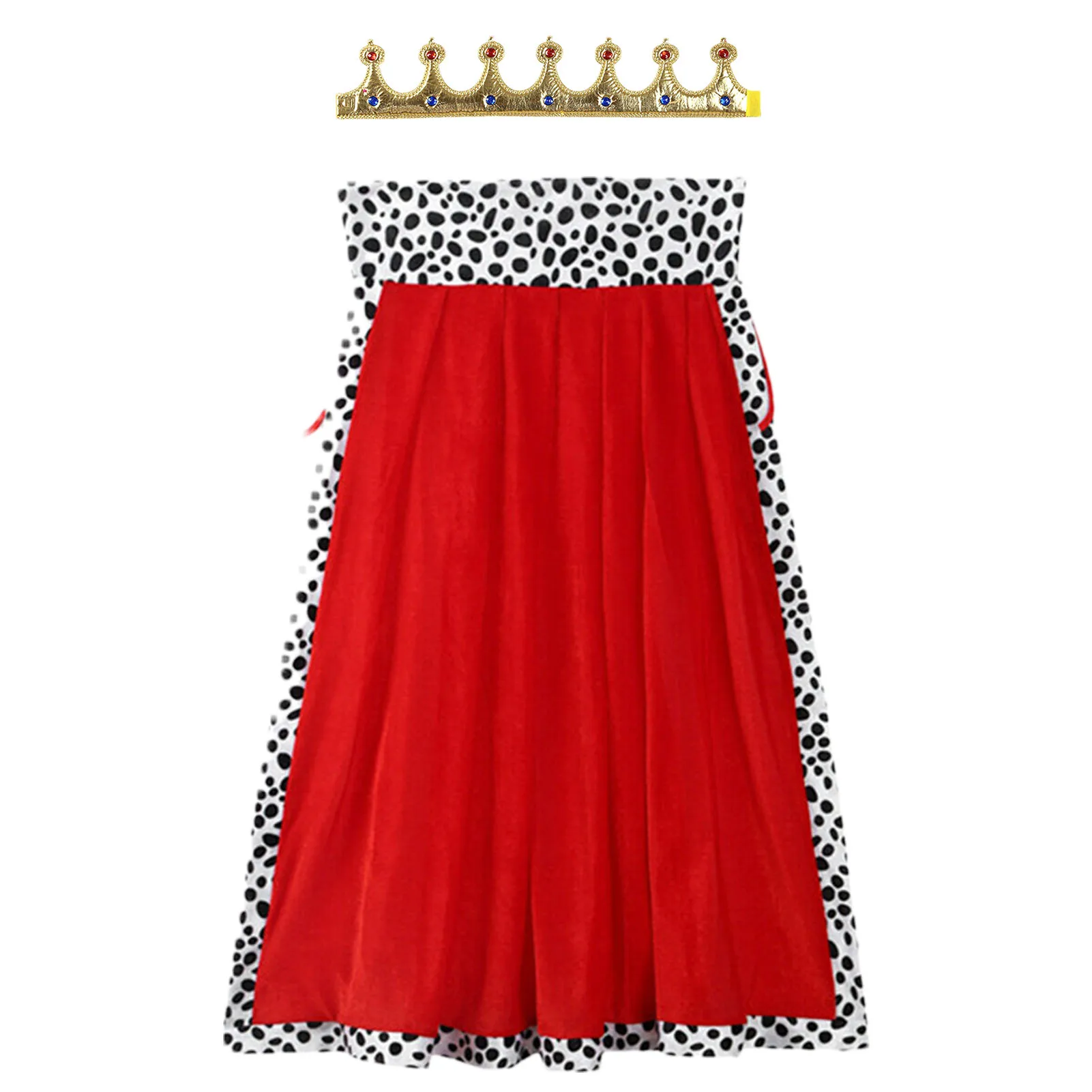 

Средневековая накидка принца короля с высококачественной мягкой бархатной накидкой аксессуары для костюма