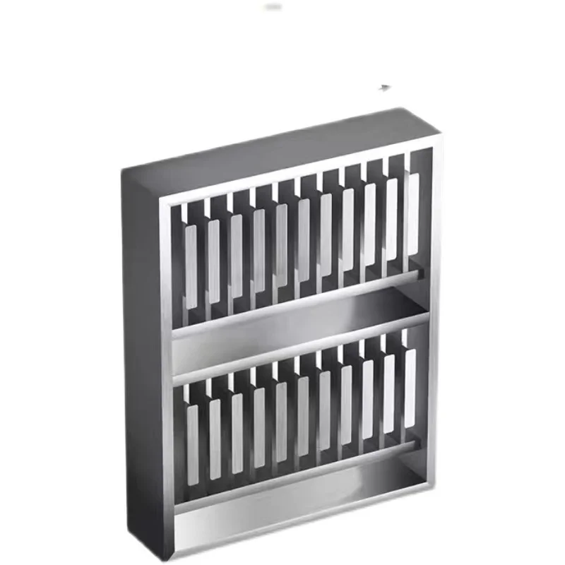 Cream Storage Rack Stainless Steel Hair Salon Color Cream Hanging Rack Storage Cabinet