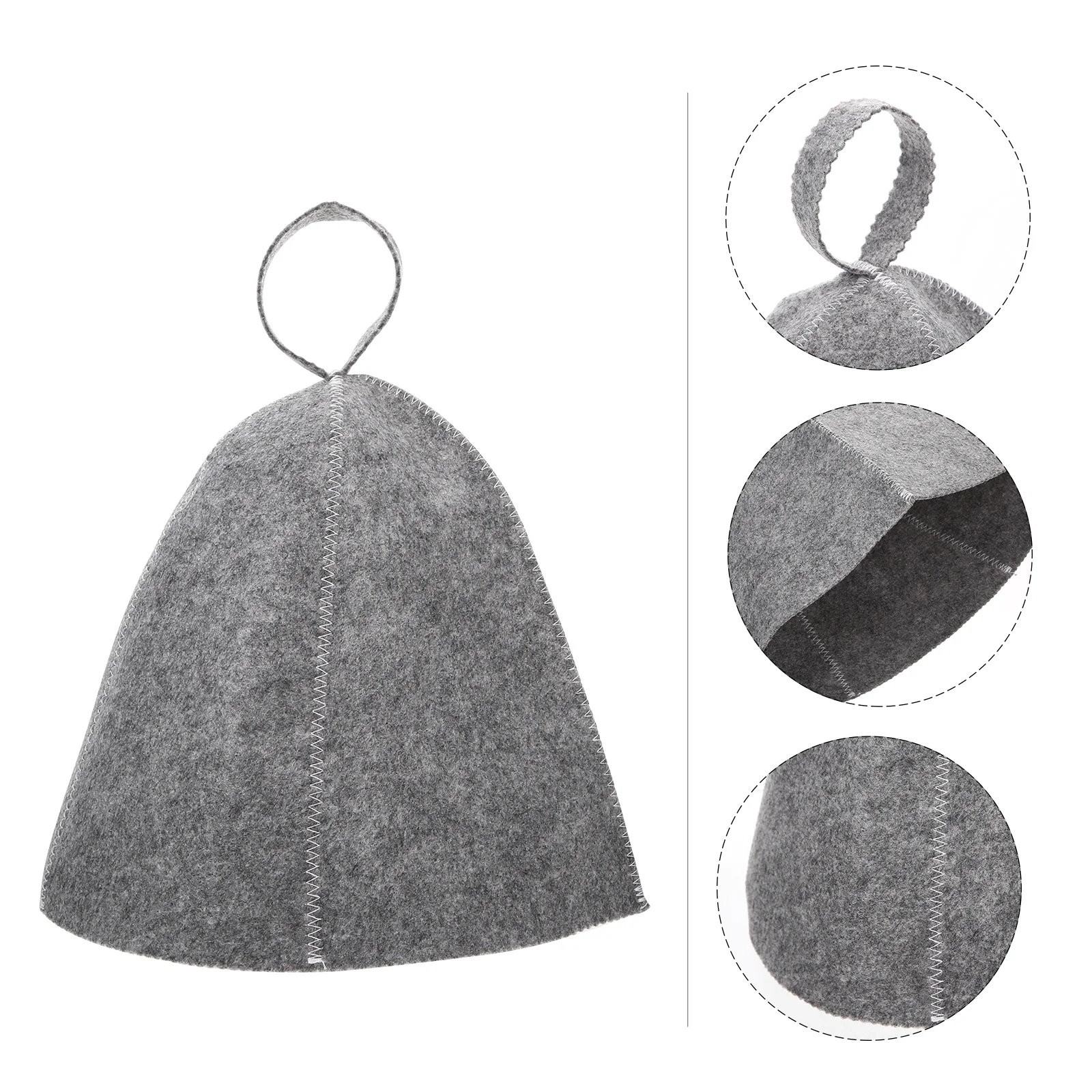 

Hat Sauna Bath Russian Cap Felt Head Spa Wool Banya Wrap Hair House Hats Cover Room Headwear Vaporarium Shower Women Mixture