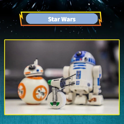 

Hasbro Star Wars R2D2 BB-8 D-O Interactive Character Collection Series Anime Figure Action Figures Model Favorites Collect