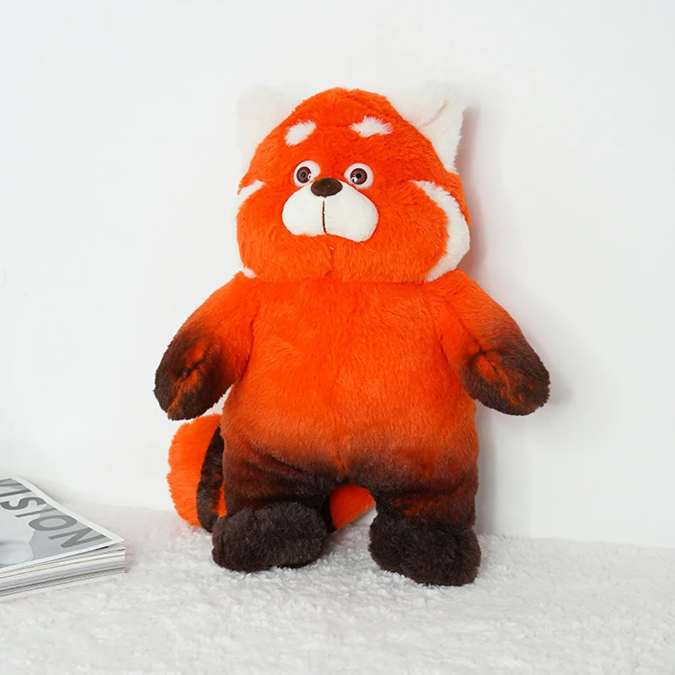 

33cm Cartoon Turnings Red Panda Plush Doll Mei Turning Panda Kawaii Cute Anime Stuffed Doll Birthday Gift For Kids