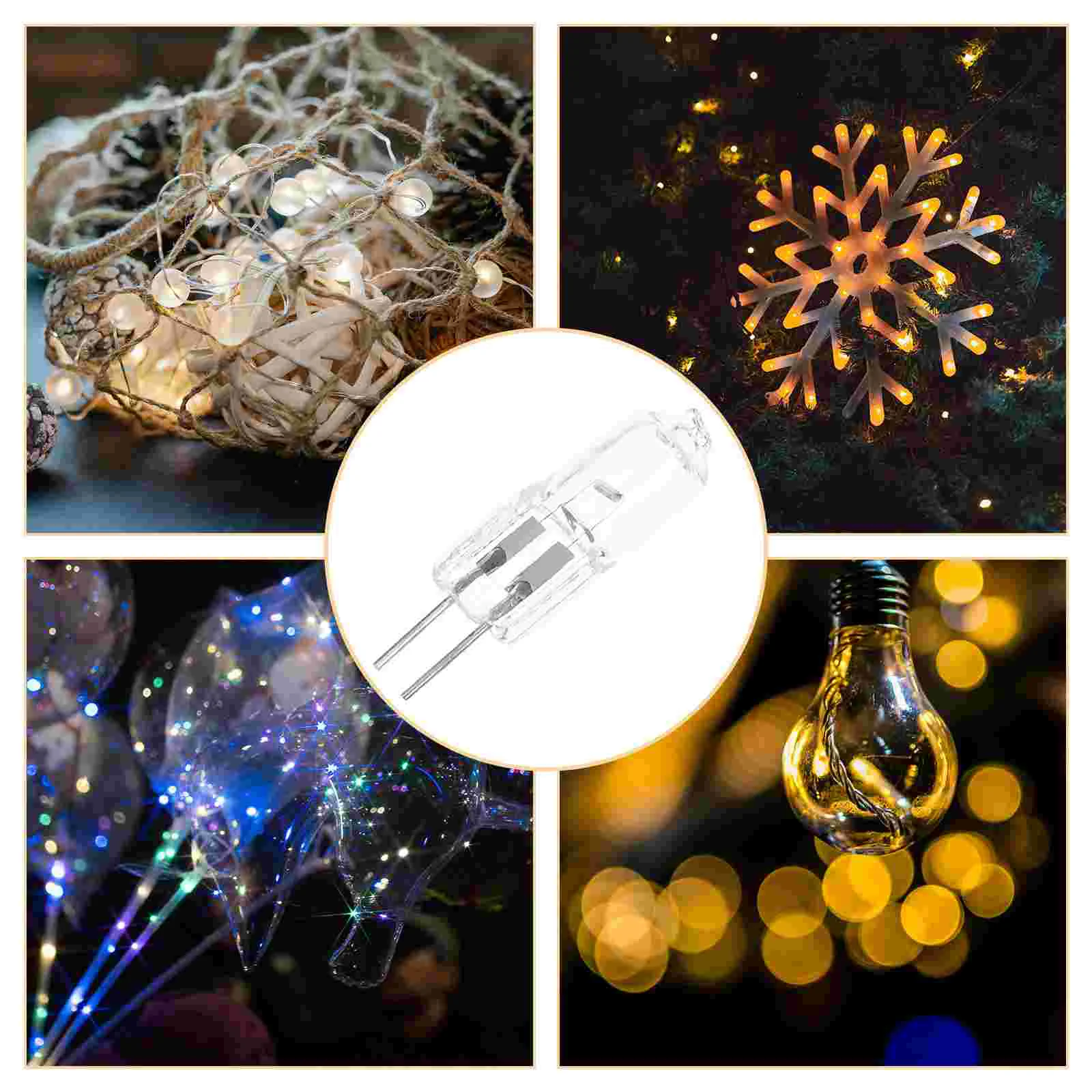 5 шт. 20 Вт 12 В 2900 К основание G4 двухконтактная хрустальная лампа галогенные лампы