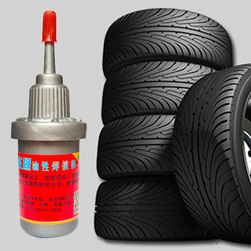 

1/3Pcs Universal Car Tire Strong Repair Glue Tyre Inner Tube Puncture Repairing Glue Adhesive Agent Automobile Repair Accessorie