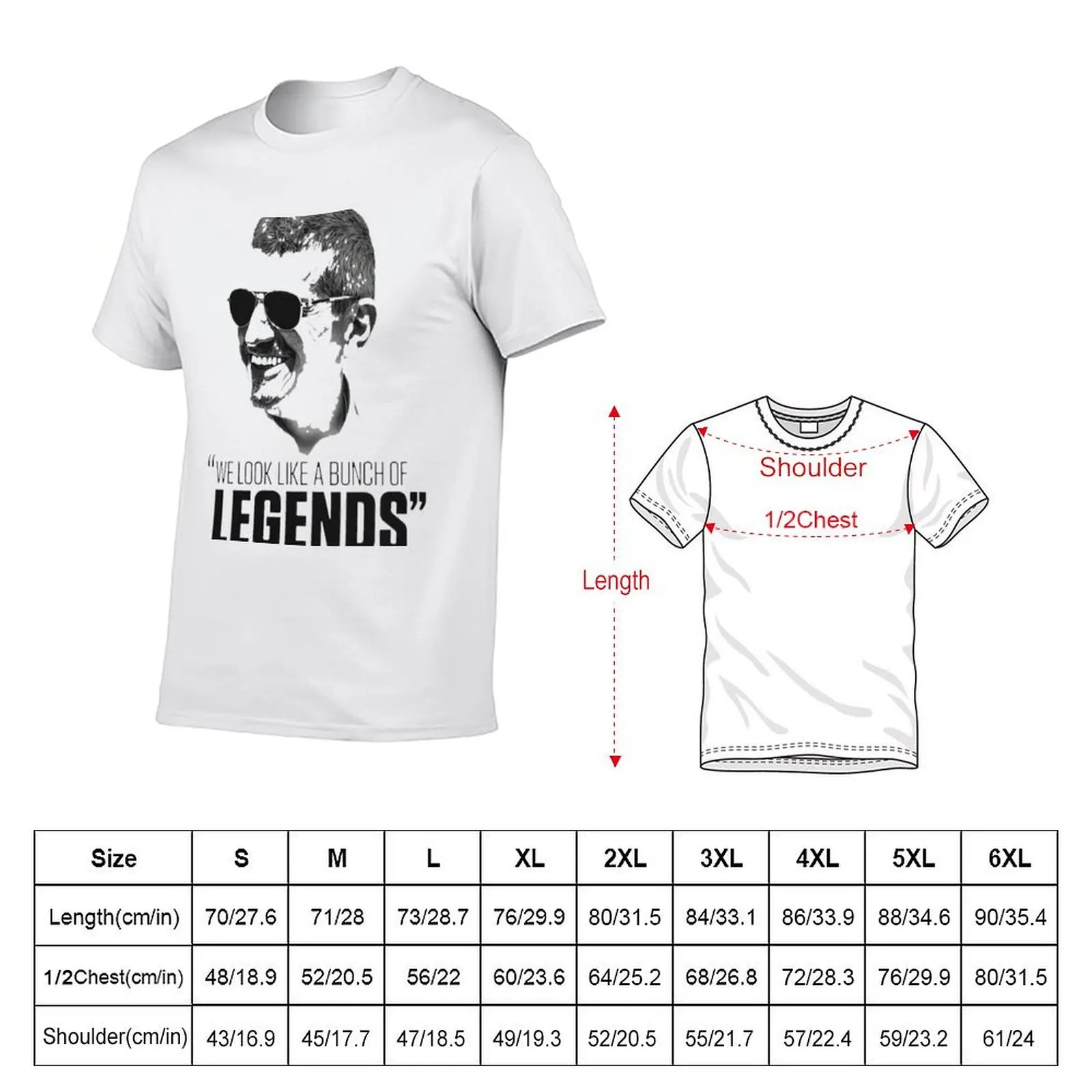 Футболка Mick Schumacher We Look Like A Bunch Of Legends одежда на день Святого Валентина забавные
